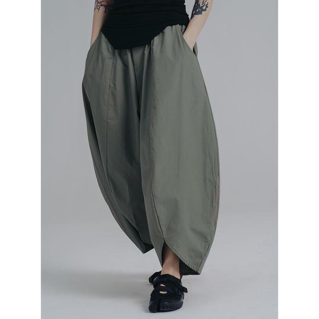 冬ギフト セ Balloon-Wide-Leg-Pants- パンツ