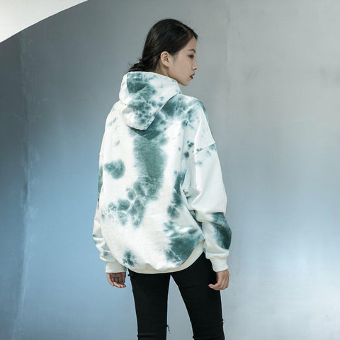 Casual Tie-Dye Hoodie