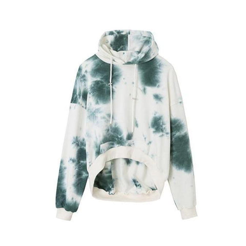 Casual Tie-Dye Hoodie