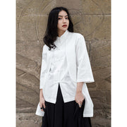 Chinese Suit Style Layered Jacket