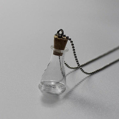 Glass Flask Necklace