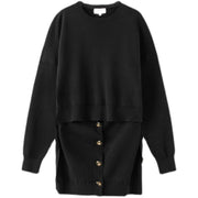 Knitted Pullover With Button Details