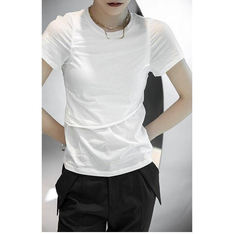 Layered Fitted T-Shirt