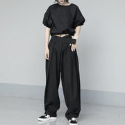 Mopping Oversized Suit Pants