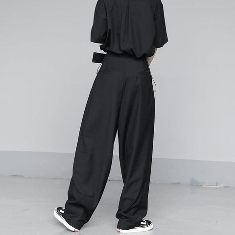 Mopping Oversized Suit Pants