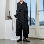 Pleated Striped Long Sleeve