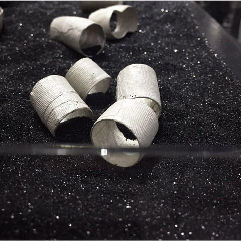 Sterling Silver Bandage Ring Iv