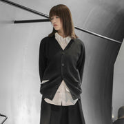 V Neck Long Sleeve Cardigan