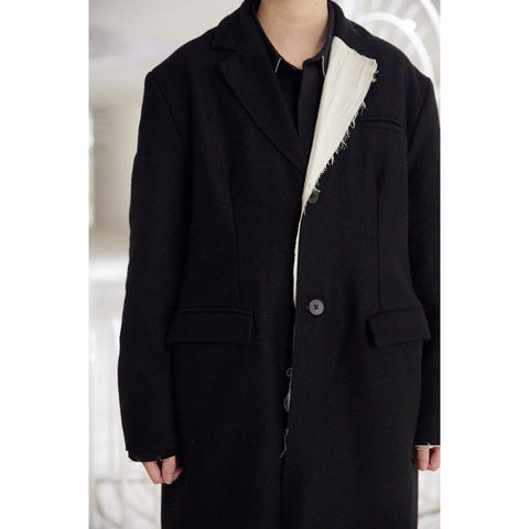 Wool Longline Coat